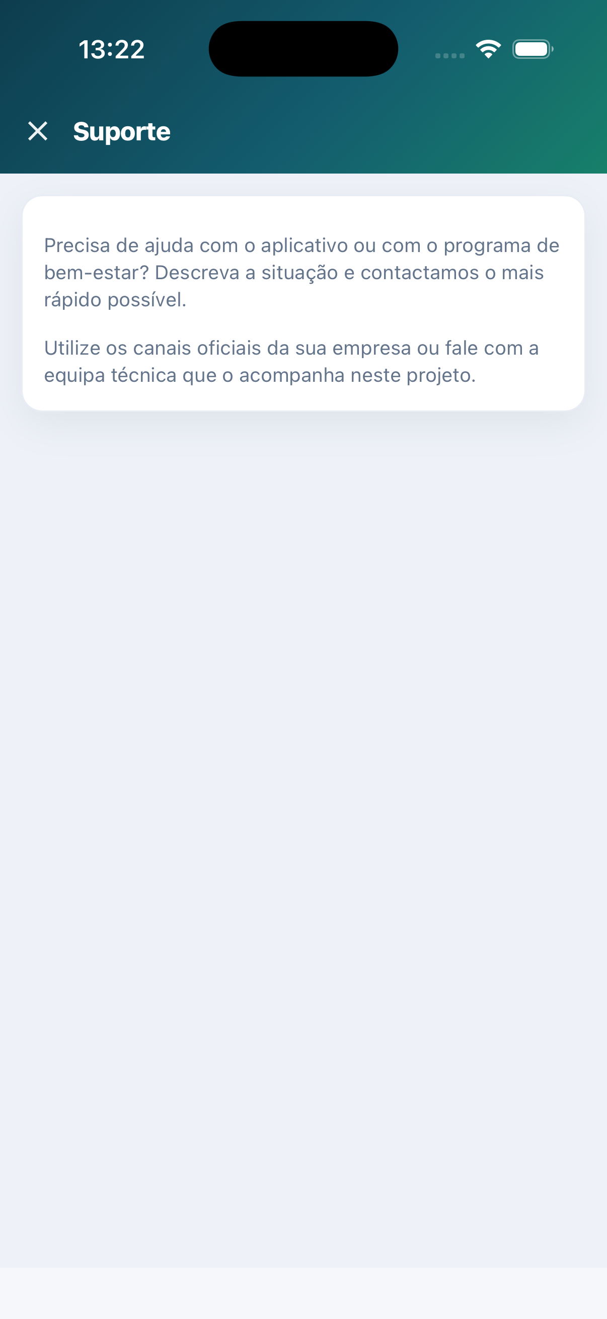 Suporte
